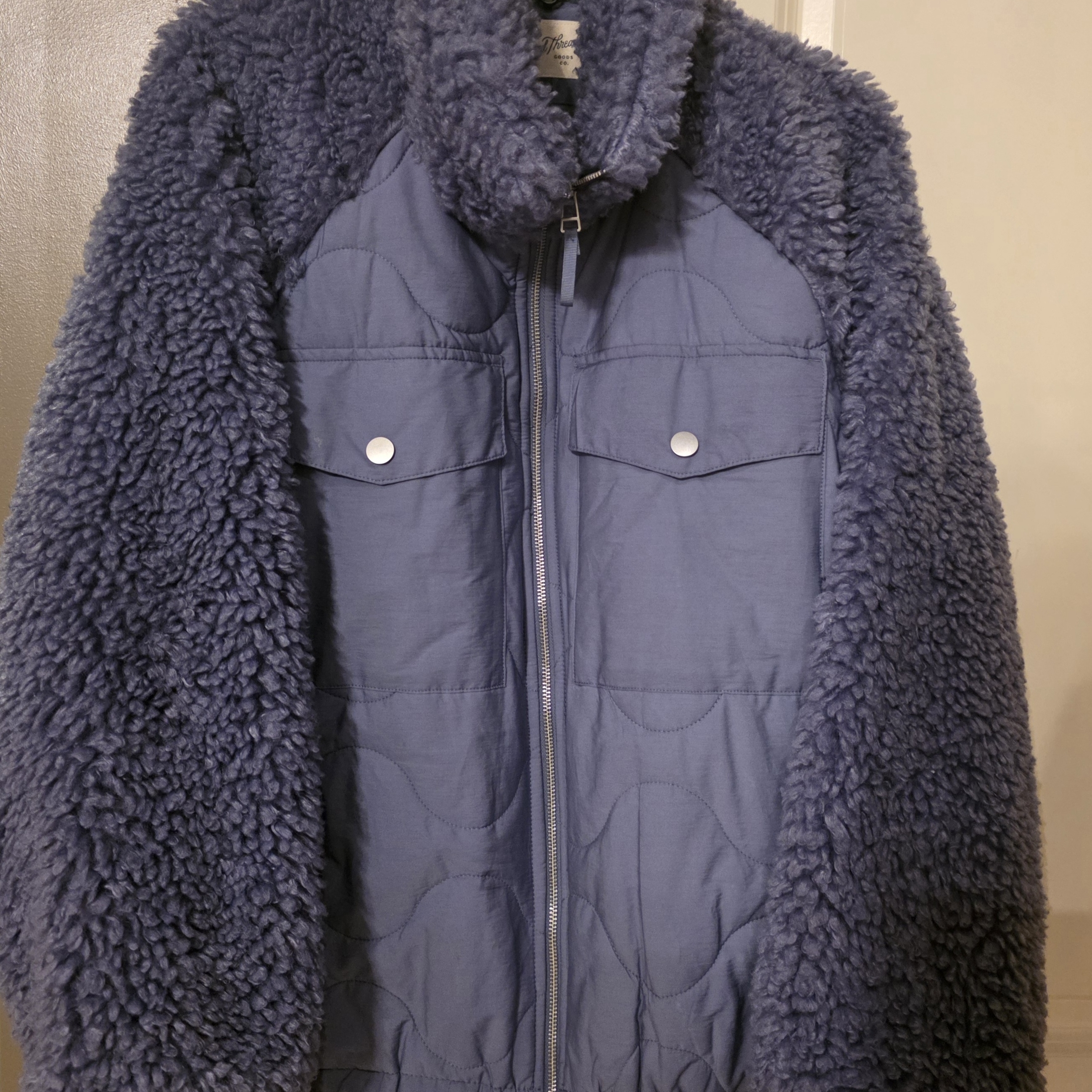 Universal Thread Plush Gray Jacket